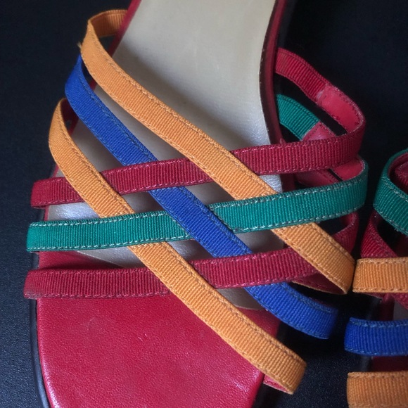 Mootsies Tootsies Colorful Slip-On Sandals - Picture 4 of 6